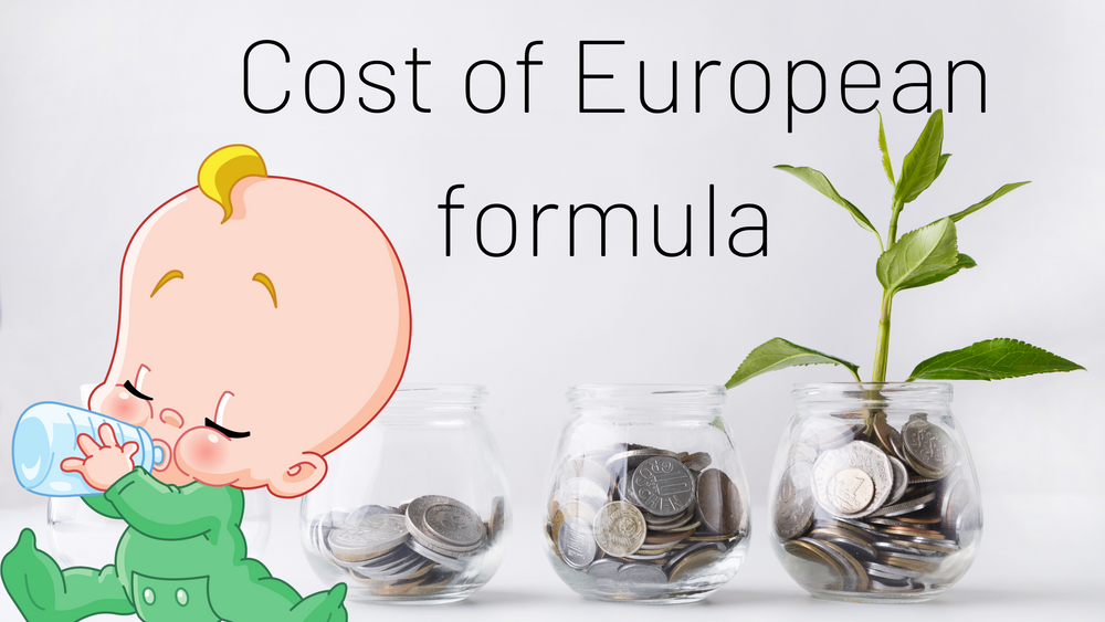 Cost of European Baby Formula
