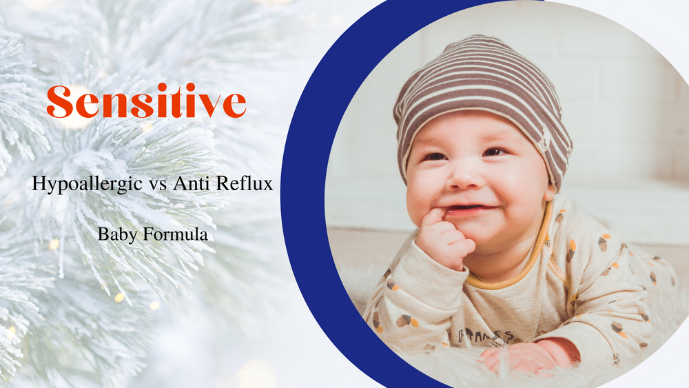 Sensitive: Hypoallergenic vs Anti Reflux Baby Formula