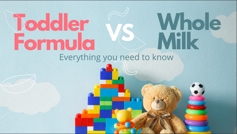 Toddler Formula vs. Whole Milk :  Everything You Need to Know