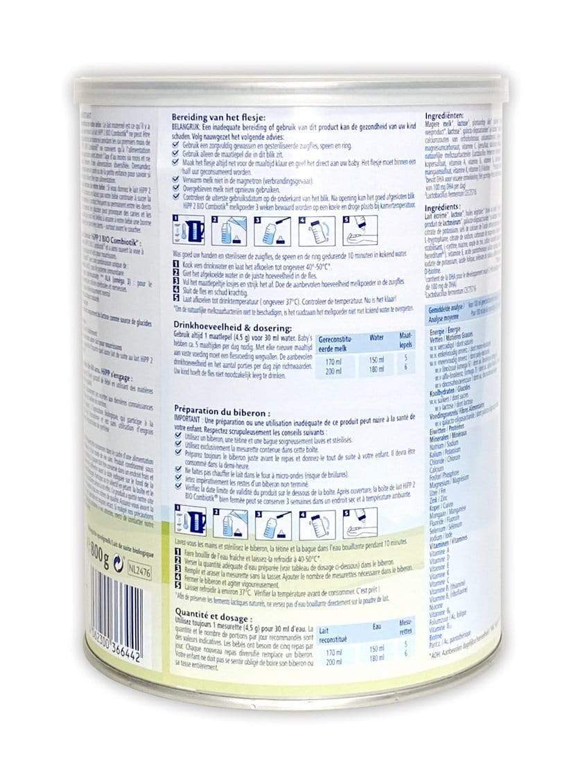HiPP Dutch Stage 2 Formula Save 50 on 1st Order
