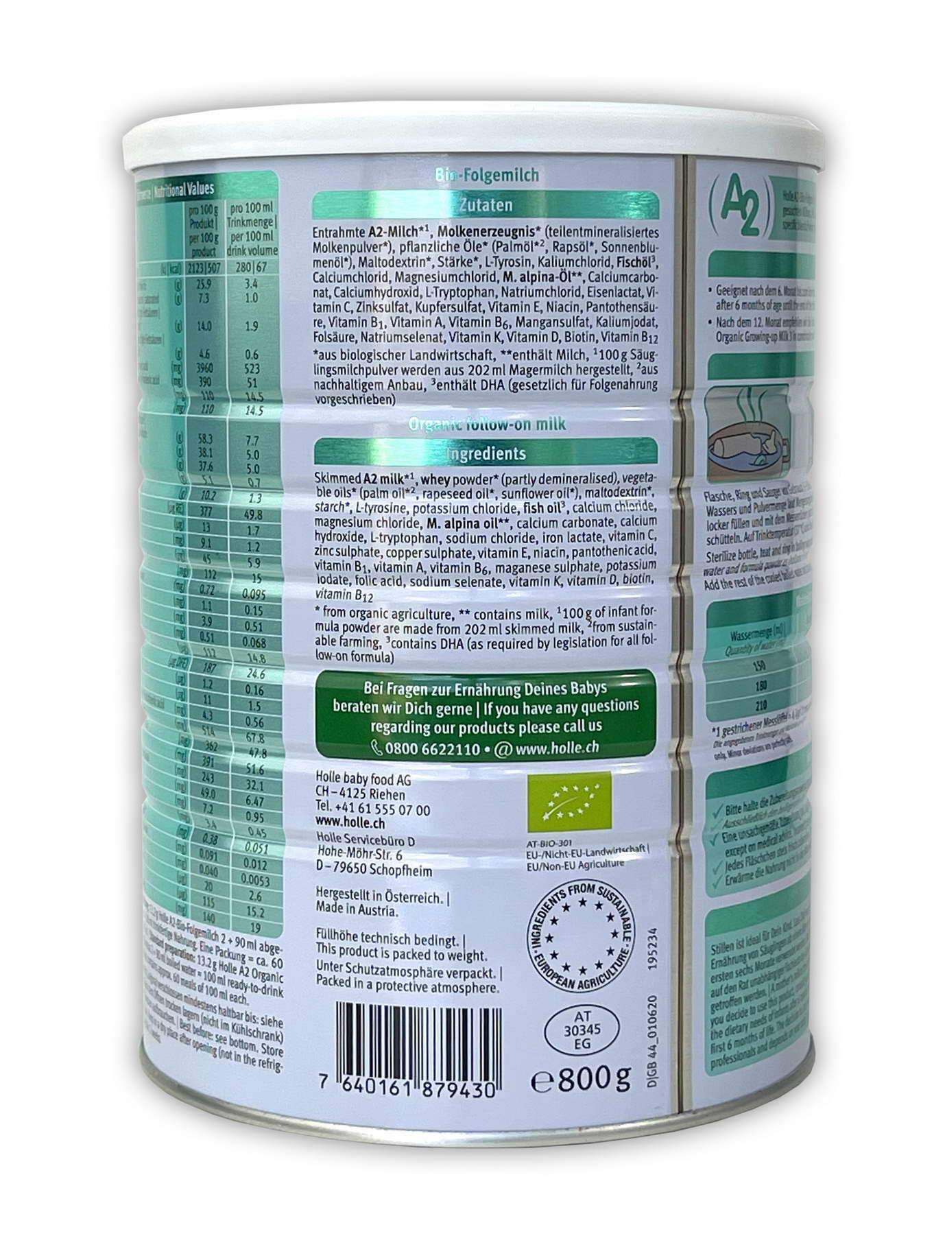 Holle A2 Stage 2 Organic Baby Formula Save 50 on 1st Order