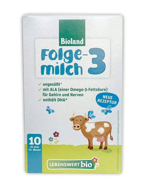 Lebenswert Stage 3 Organic Baby Milk Formula Organic Formula