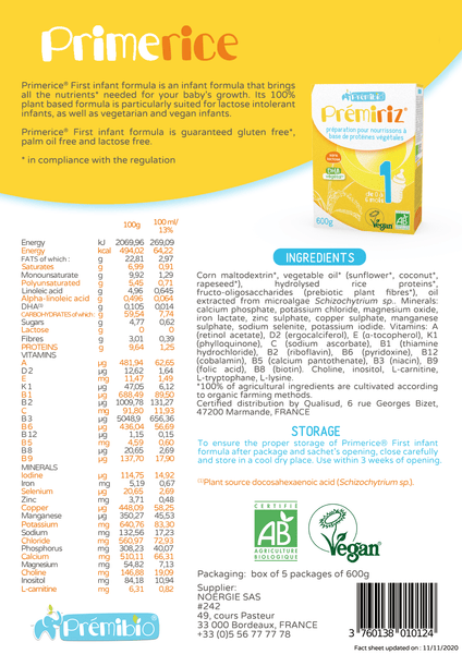 Organic vegan formula clearance